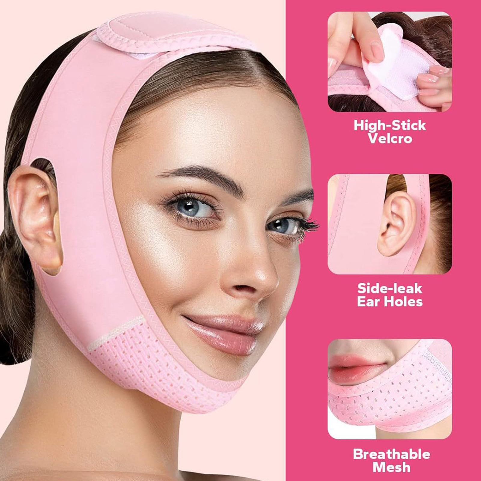 Skincare Viral Tiktok - Daily Care Face Slimming Strap V