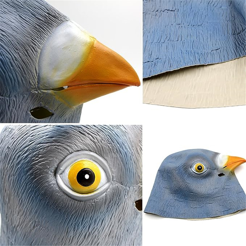 Pigeon Mask Costume Novelty Ha - Skincare Pigeon ulasan dan harga