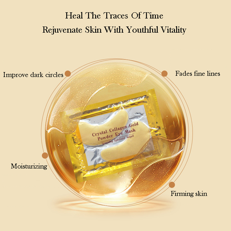 10/20pcs Golden Crystal Collag - Skincare Viral Tiktok ulasan dan harga