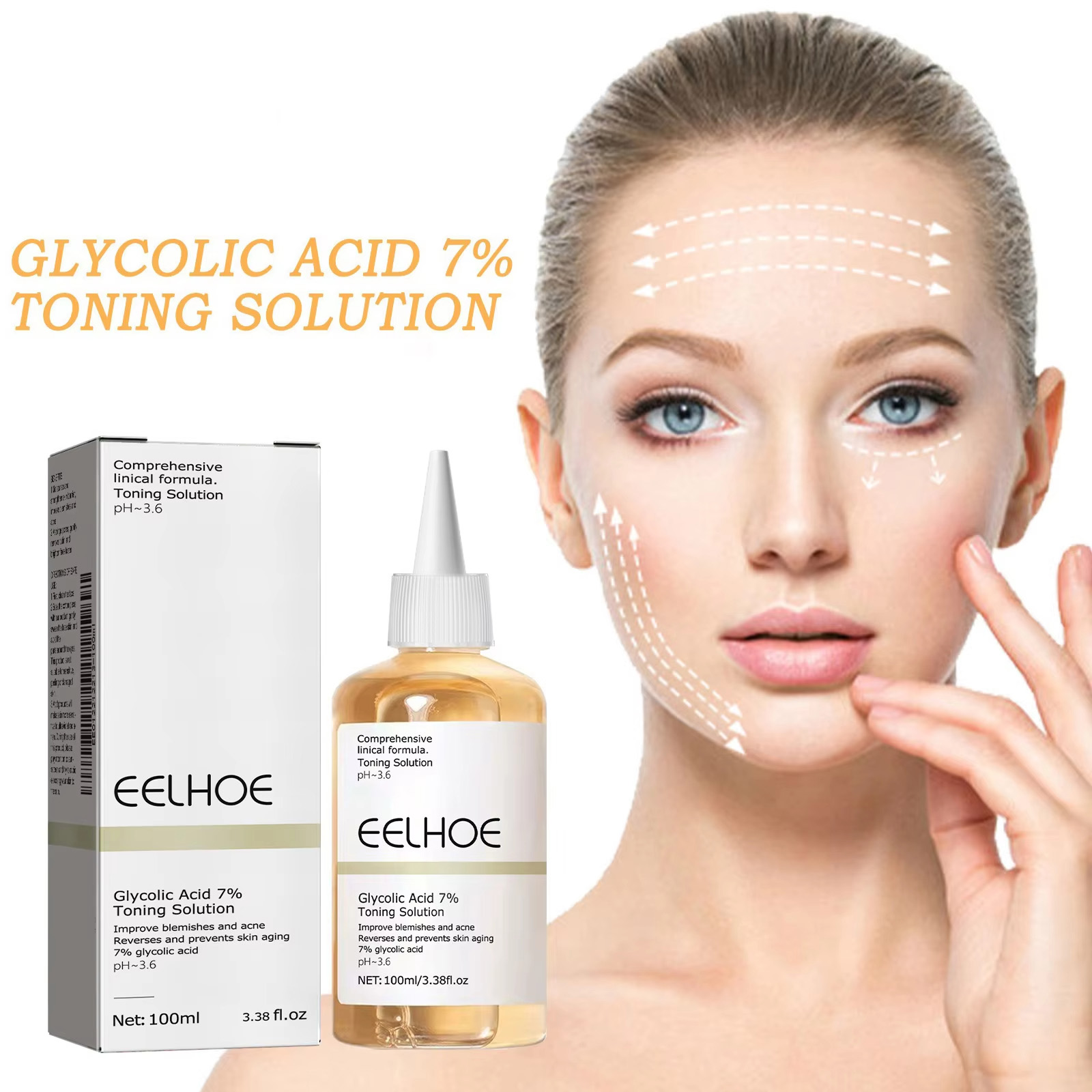 Glycolic Acid 7% Toning Soluti - Skincare Skintific ulasan dan harga