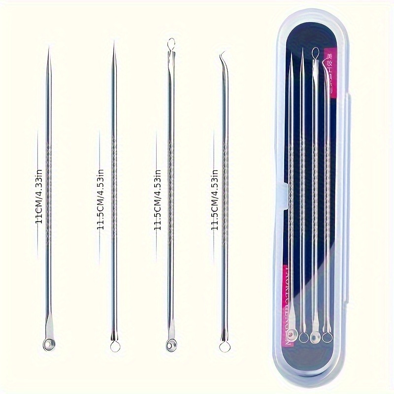 Blackhead Acne Needle Set 4-Pa - Skincare Viral Tiktok ulasan dan harga