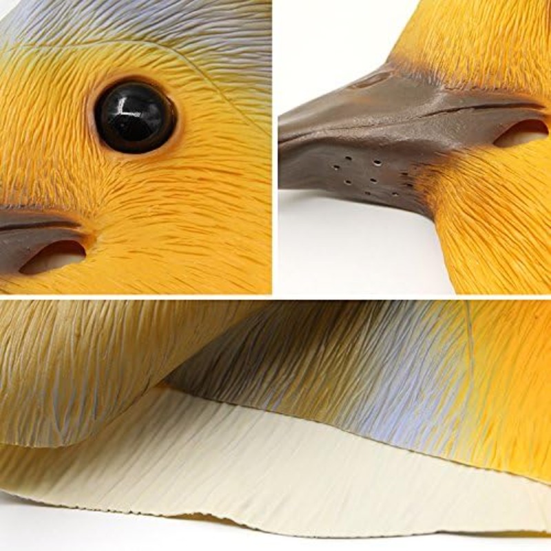 Novelty Bird Mask Latex Hood A - Skincare Pigeon ulasan dan harga