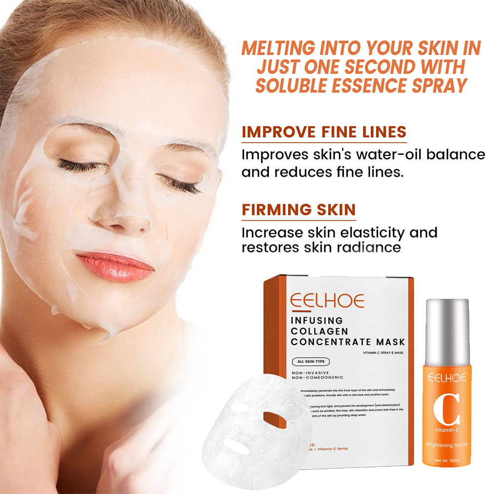 High-Protein Collagen Mask Spr - Skincare Collagen ulasan dan harga