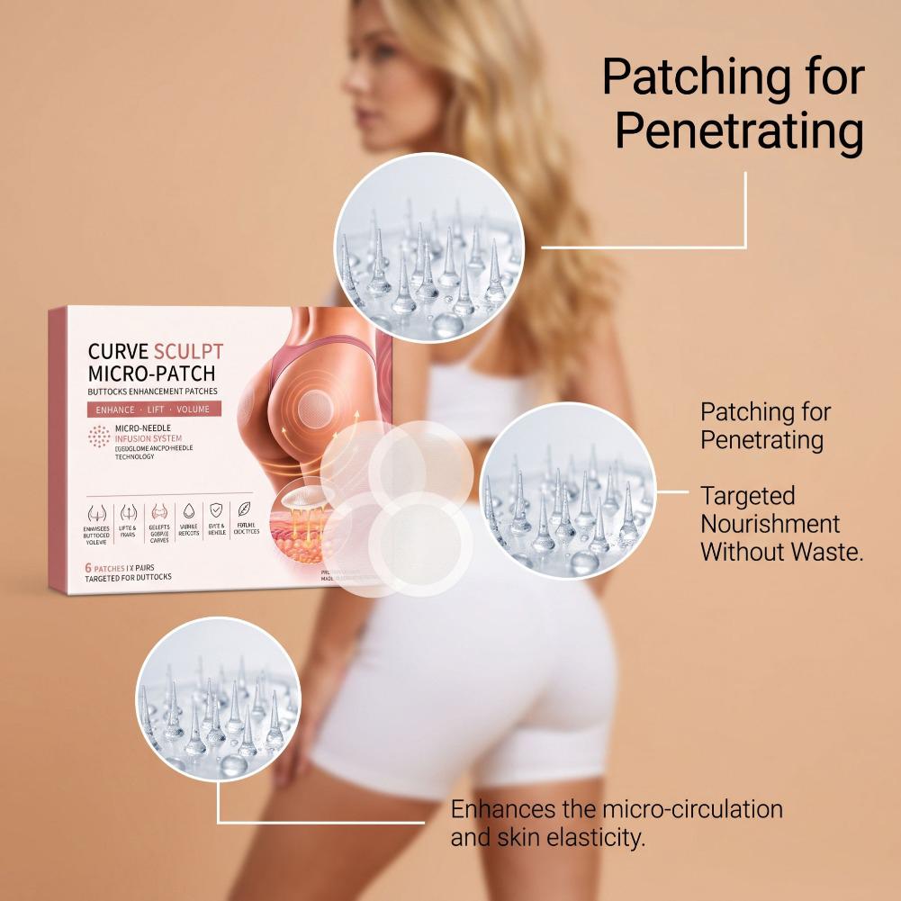 Buttock Microneedle Patches Mo - Skincare Collagen ulasan dan harga