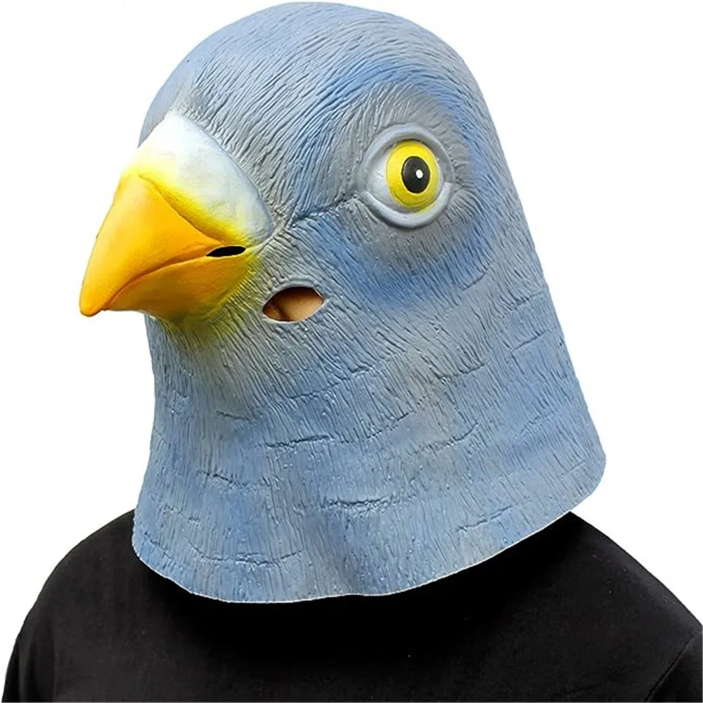 New Pigeon Mask Latex Bird Hea - Skincare Pigeon ulasan dan harga