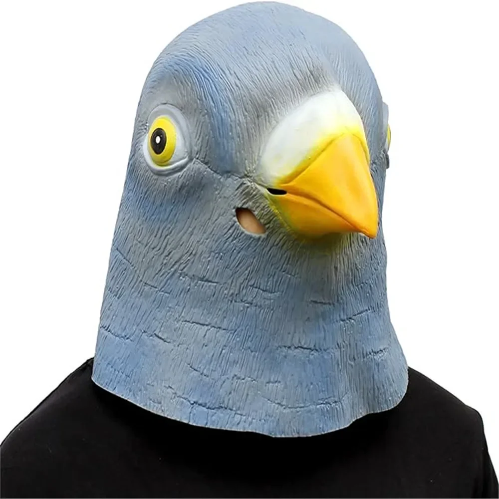 New Pigeon Mask Latex Bird Hea - Skincare Pigeon ulasan dan harga