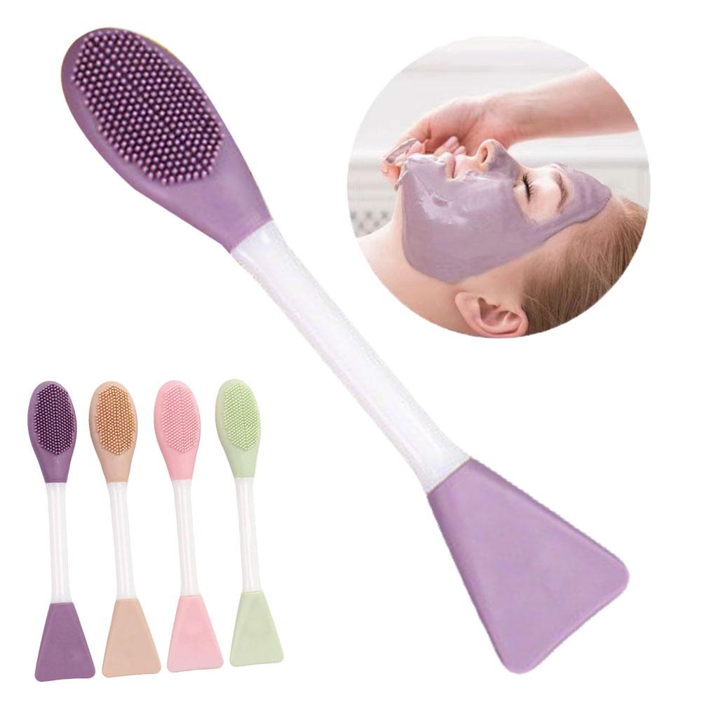Double Head Silicone Facial Ma - Skincare Viral Tiktok ulasan dan harga