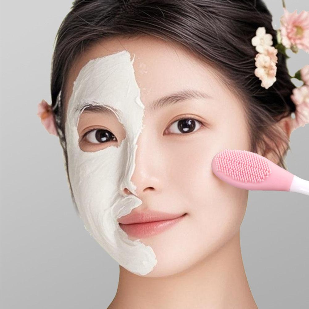 Double Head Silicone Facial Ma - Skincare Viral Tiktok ulasan dan harga