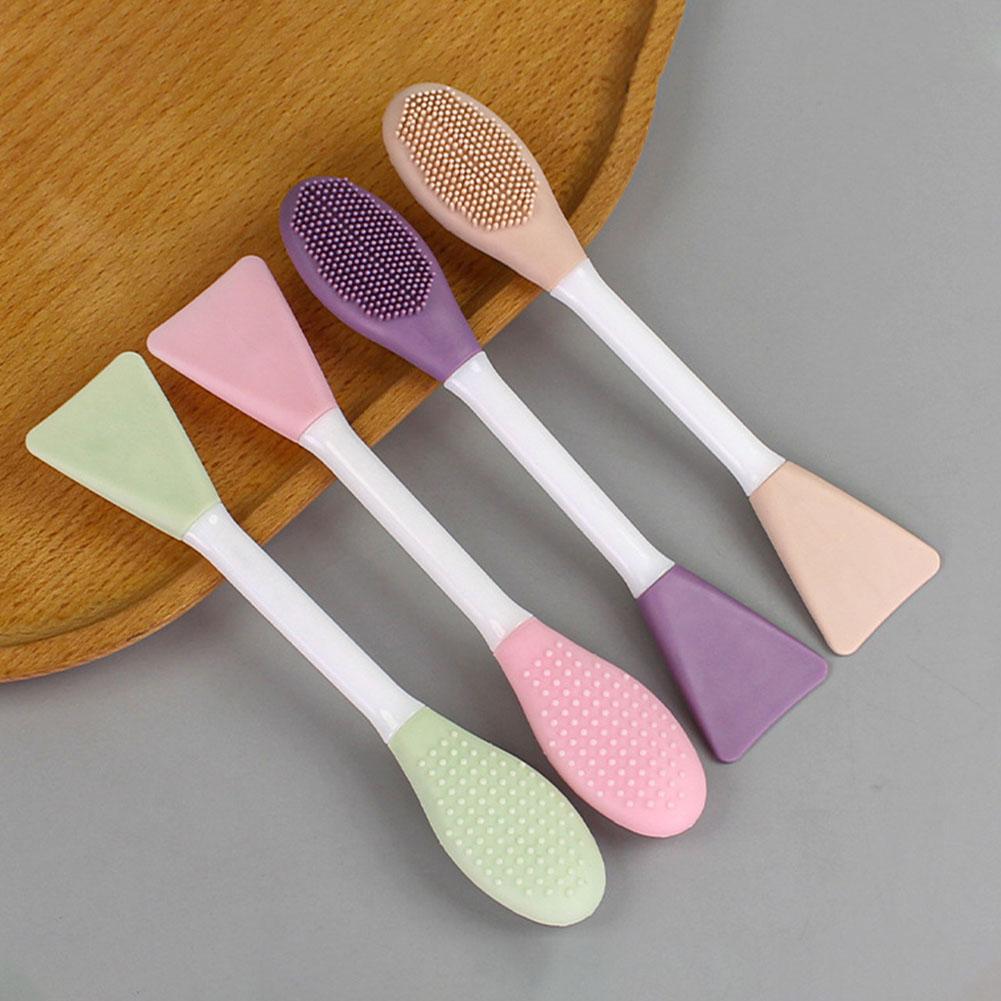 Double Head Silicone Facial Ma - Skincare Viral Tiktok ulasan dan harga