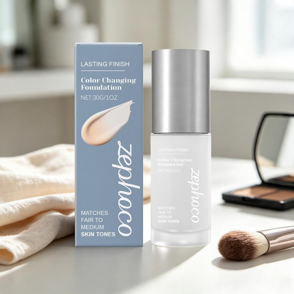 Skin Tone Adjusting Foundation - Squalane Oil Lightweight ulasan dan harga