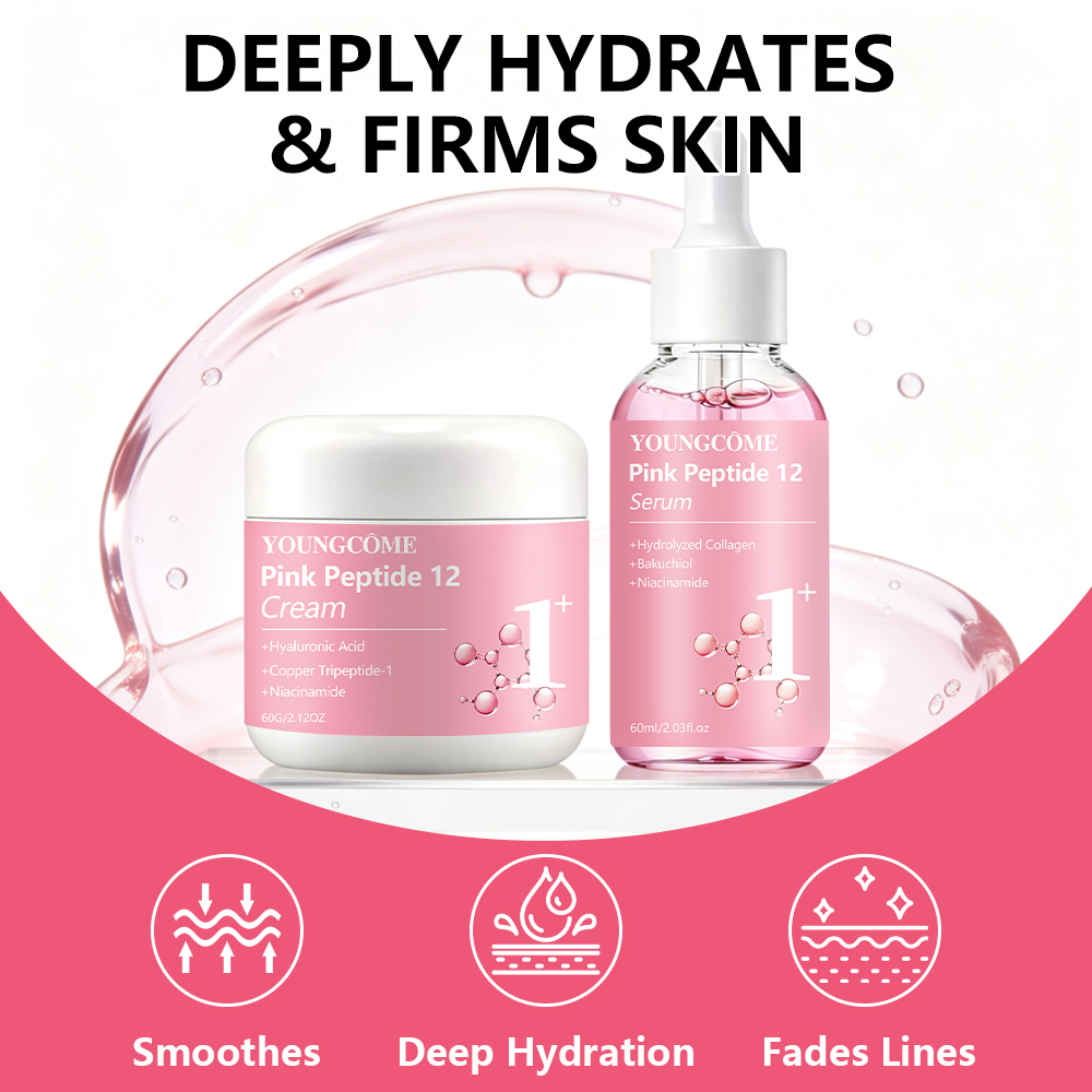 Face Cream Serum Set YOUNGCOME - Skincare Collagen ulasan dan harga